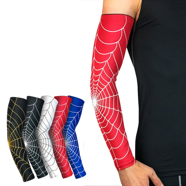 1Pcs Breathable UV Protection Spider web Arm