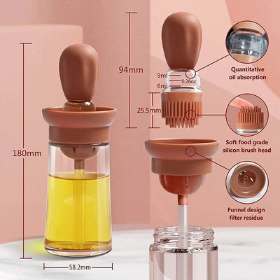 Kitchen Silicone Oil Bottle